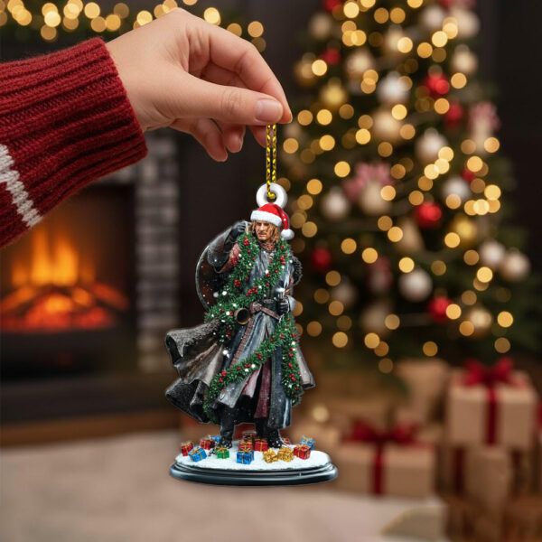 Alternative view of Lord of the Rings Boromir Christmas Ornament