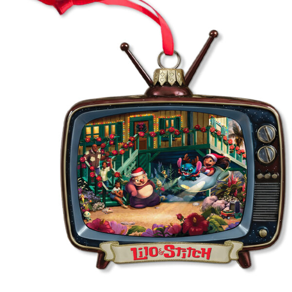 Disney Lilo and Stitch Aloha Christmas Ornament - Image 8