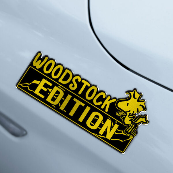 Woodstock Edition 3D Inlayed Car Name Badge - Image 4