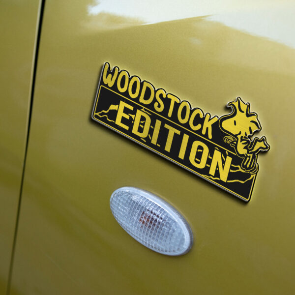 Woodstock Edition 3D Inlayed Car Name Badge - Image 5