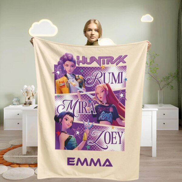 Kpop Demon Hunters Blanket 113787 - Image 3