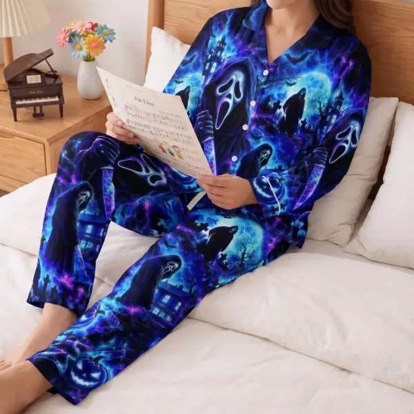 Alternative view of Ghostface Scream Halloween Pajama Set