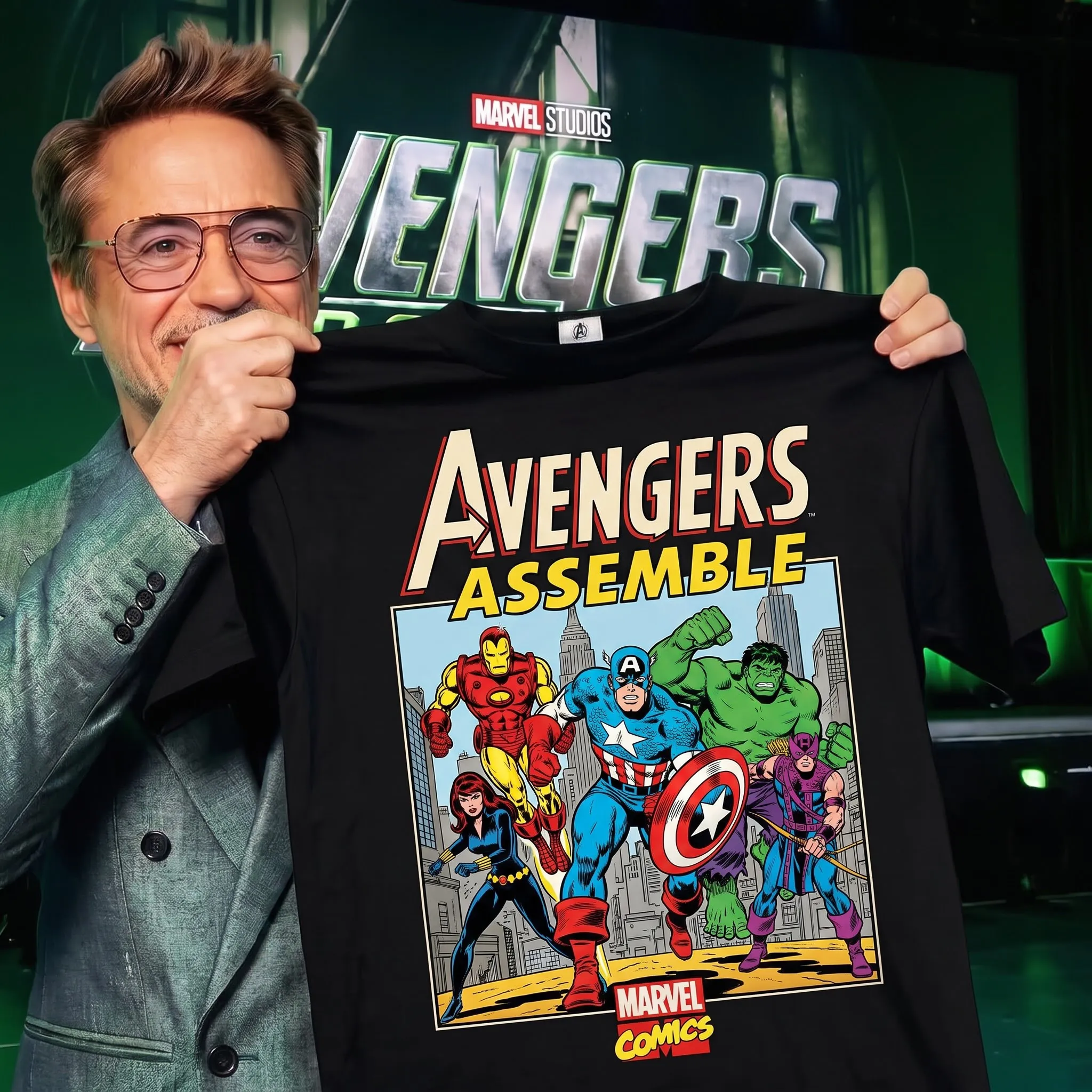 Avengers 3D T-Shirt-THK136708