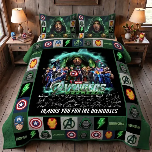 Avengers Doomsday Quilt Bedding Set-THK136705