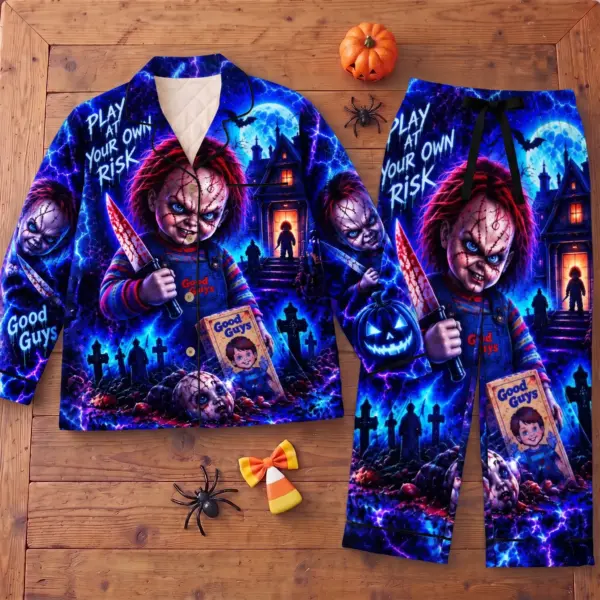 Chucky "Play At Your Own Risk" Pajama Set