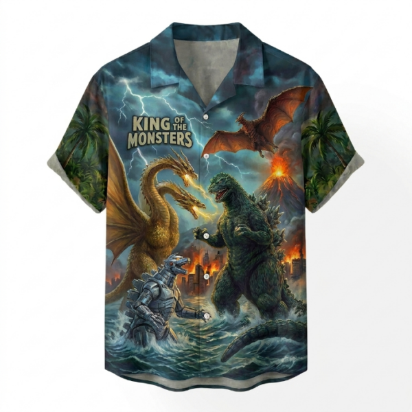 Godzilla Hawaiian Shirt - THK127147