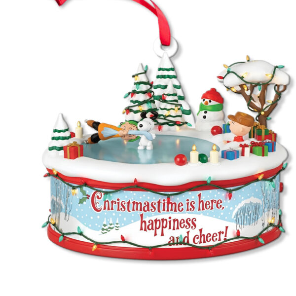 The Peanuts Gang 'Christmastime Is Here' Christmas Ornament - Image 6
