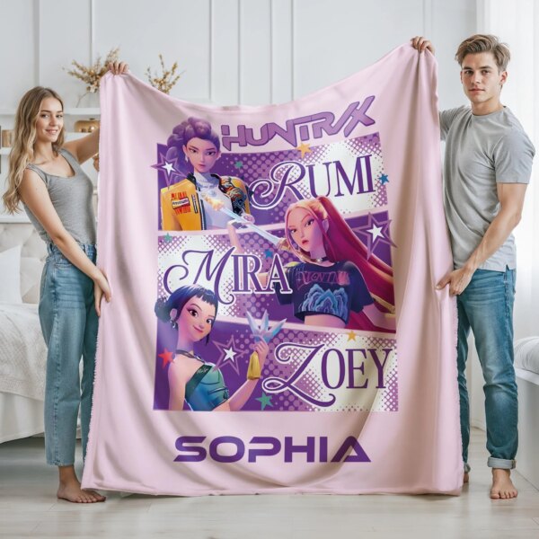 Kpop Demon Hunters Blanket 113787