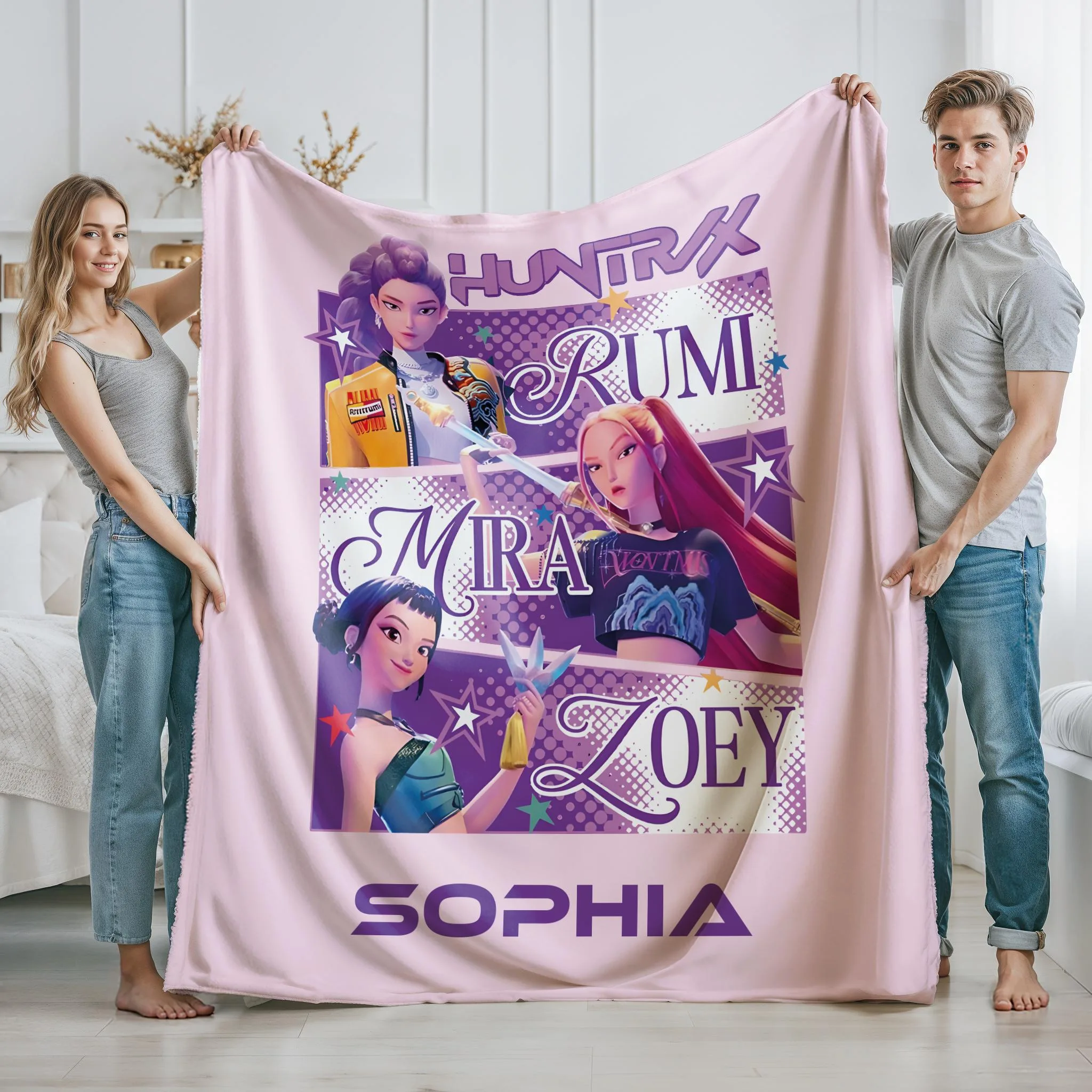 Kpop Demon Hunters Blanket 113787