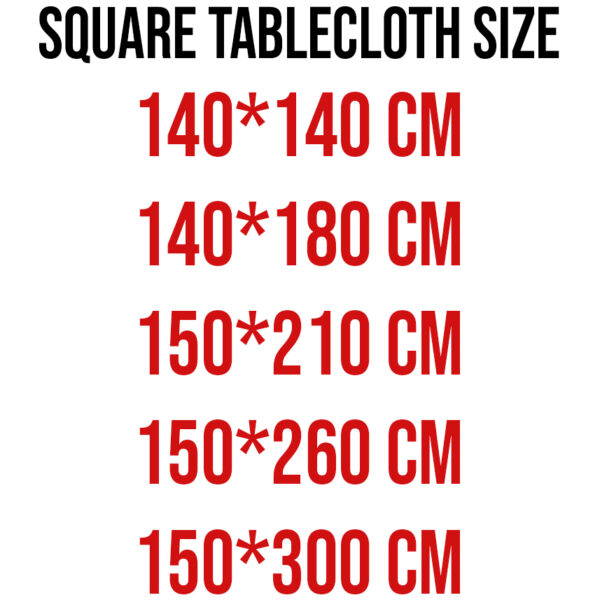 Snoopy Christmas Square Tablecloth - Image 4