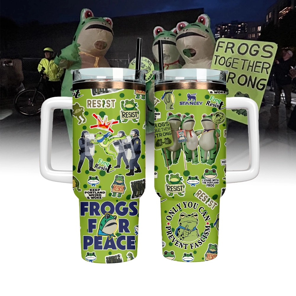 Portland Frog Resist 40oz Stanley Tumbler - Image 3