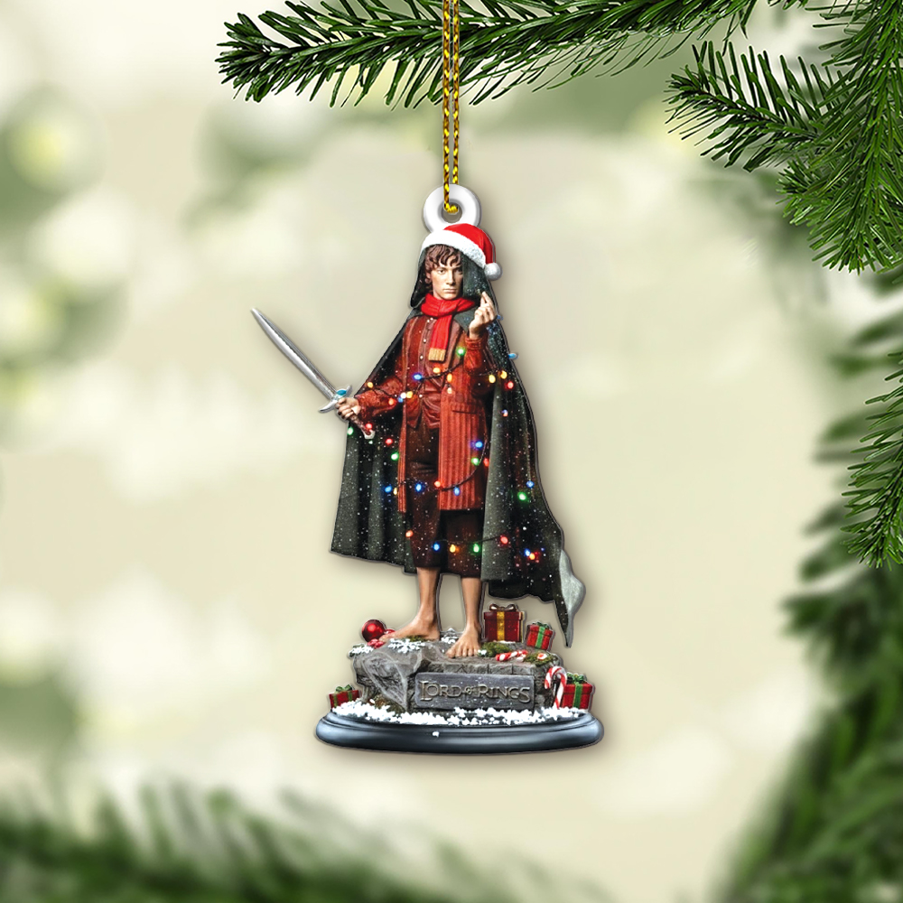 Lord of the Rings Frodo Baggins Christmas Ornament