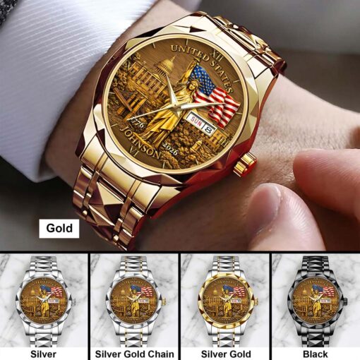 Alternative view of United States 250th Anniversary Alloy Luxury Quartz Watch-THK122370