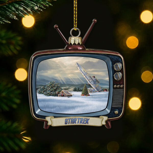 Star Trek NCC-1701 Holiday Christmas Ornament - Image 4