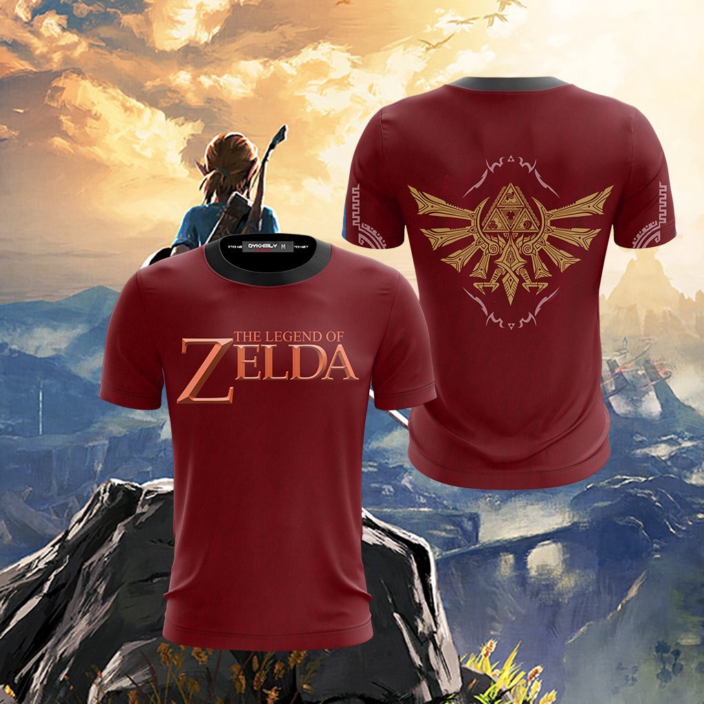 The Legend of Zelda 40th Anniversary 3D Apparel -THK122509