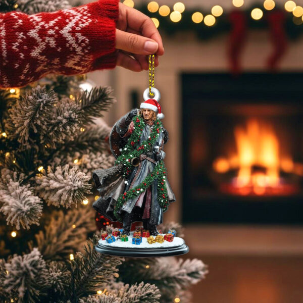 Lord of the Rings Boromir Christmas Ornament - Image 9