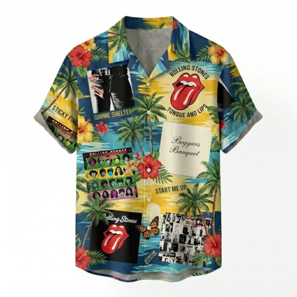 The Rolling Stones Hawaiian Shirt-THK127643