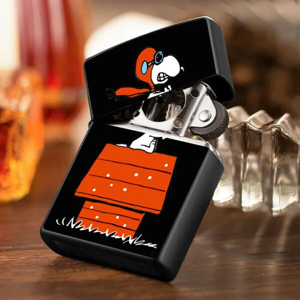 Snoopy In Red Baron Zippo Lighters - Image 3