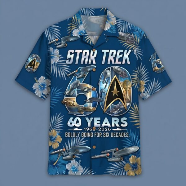 Alternative view of Star Trek Hawaiian Shirt