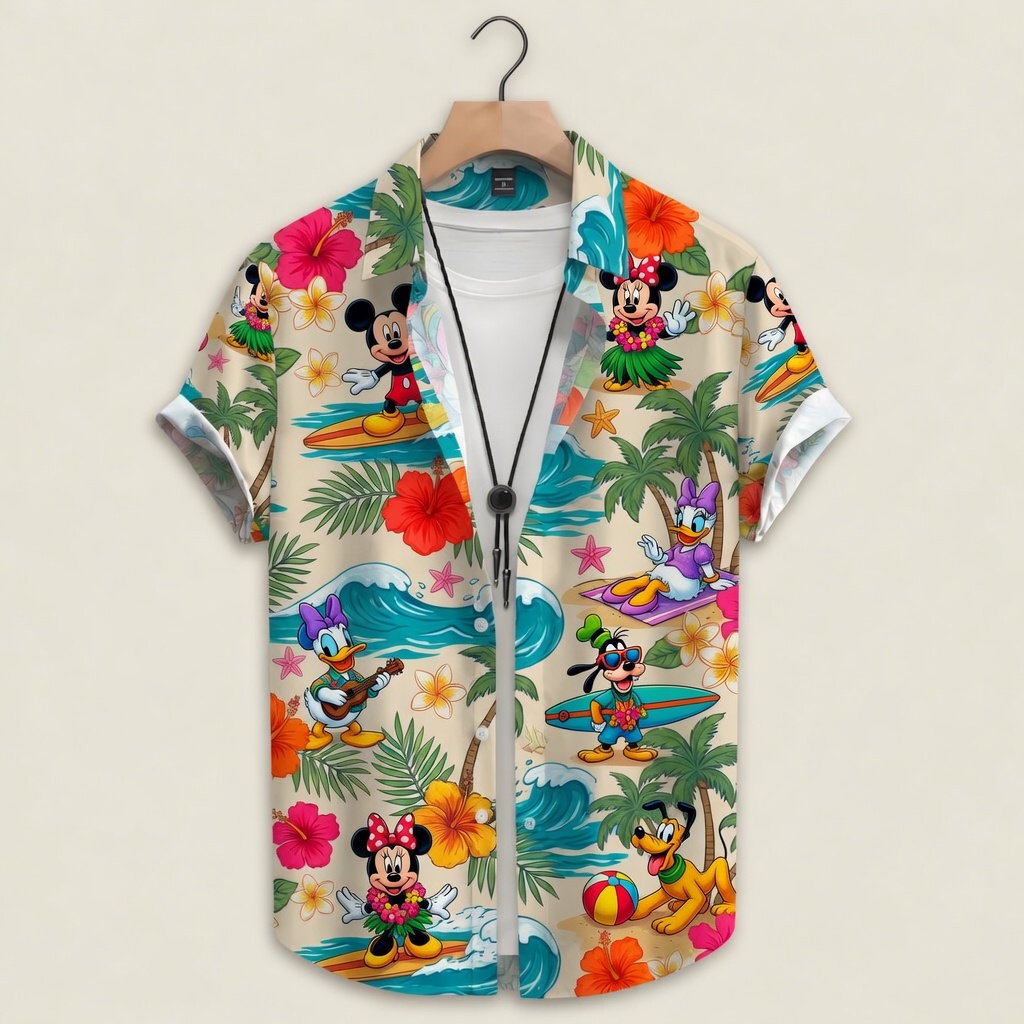 Mickey Mouse & Friends Hawaiian Shirt - THK127789