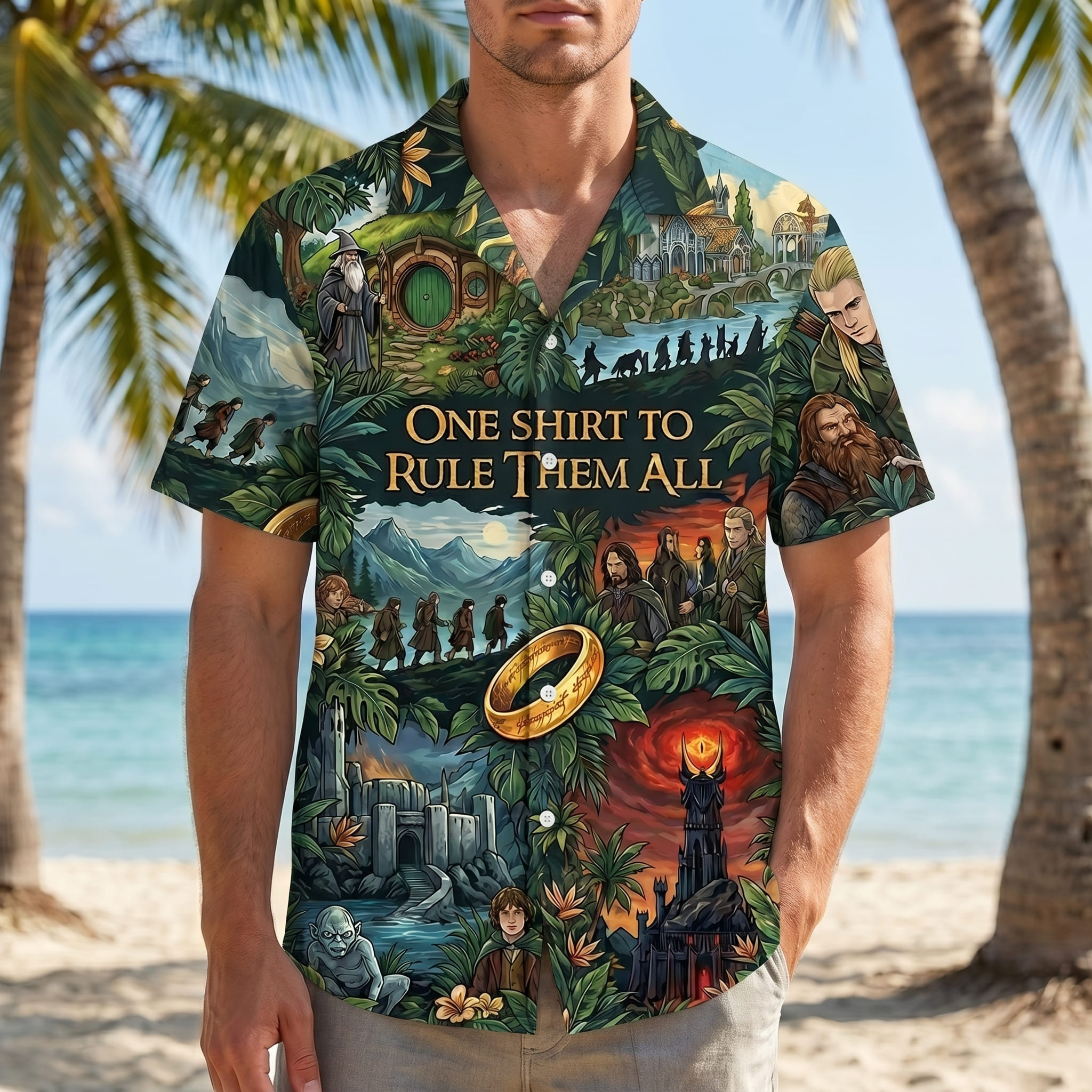 The Lord of the Rings Hawaiian Shirt -THK127281 - Image 2