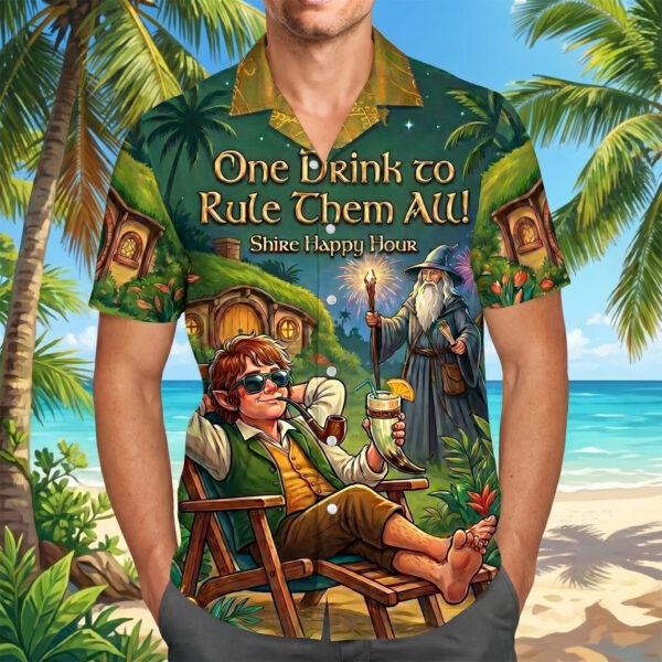 The Lord of the Rings Hawaiian Shirt - Image 4