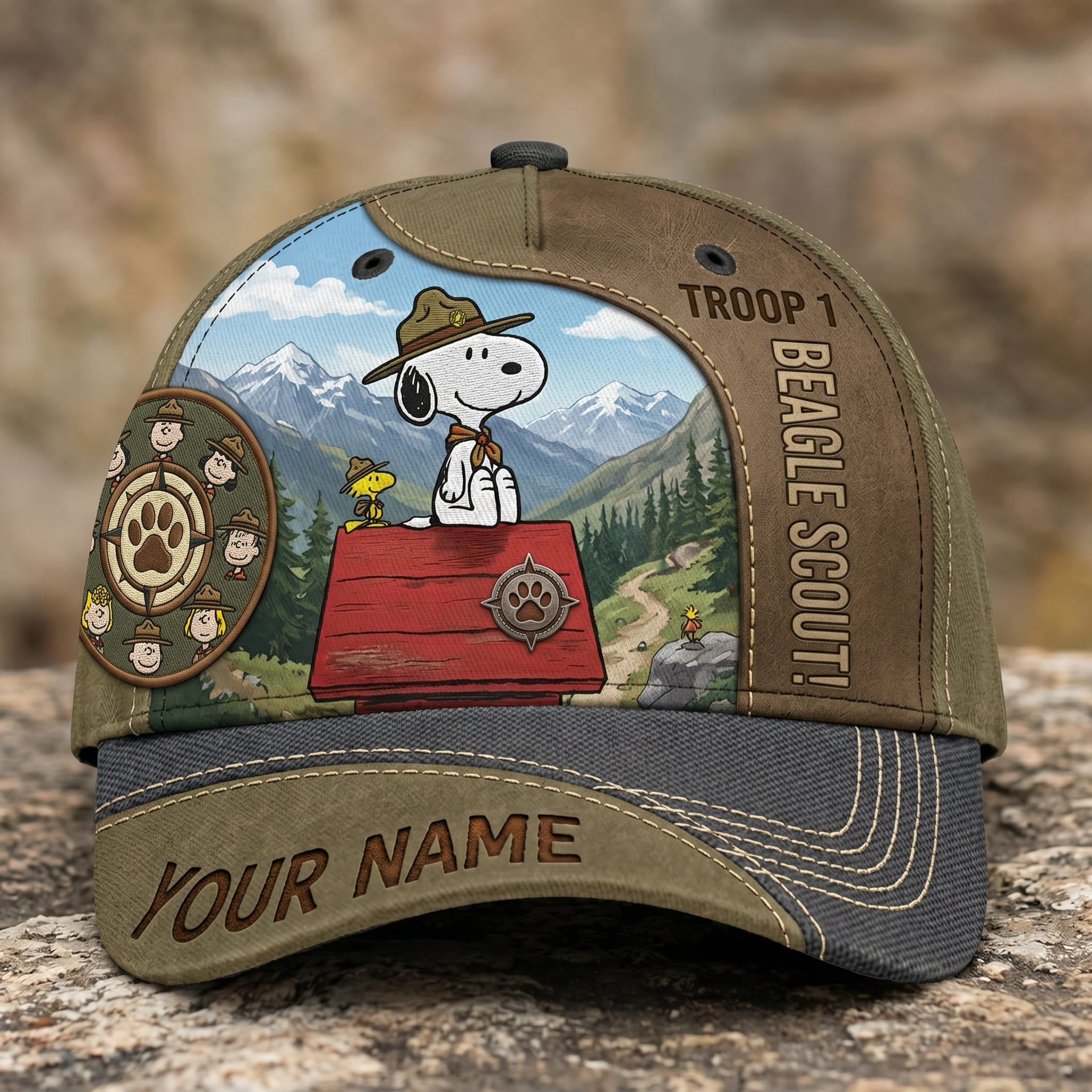Personalized Snoopy Classic Cap -THK127193