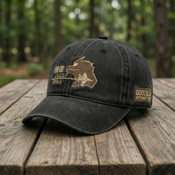 Premium Godzilla Embroidery Cap - Image 4