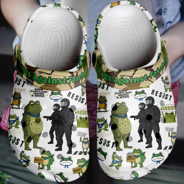 Portland Frog Resist Crocs Crocband Clogs - Image 5