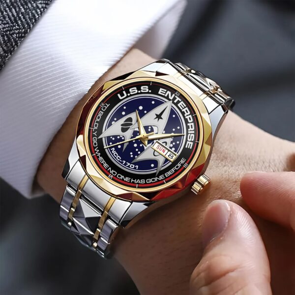 Star Trek U.S.S. Enterprise NCC-1701 Alloy Luxury Quartz Watch