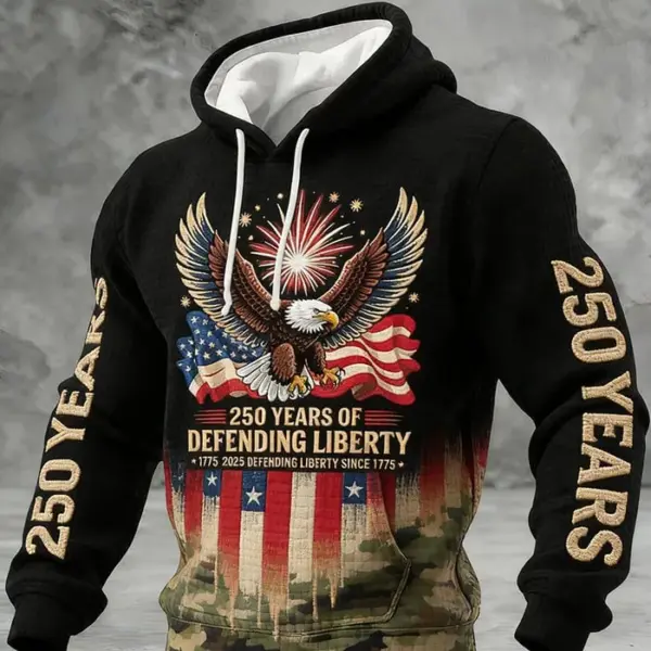 US 250th Anniversary Waffle Hoodie -THK122313