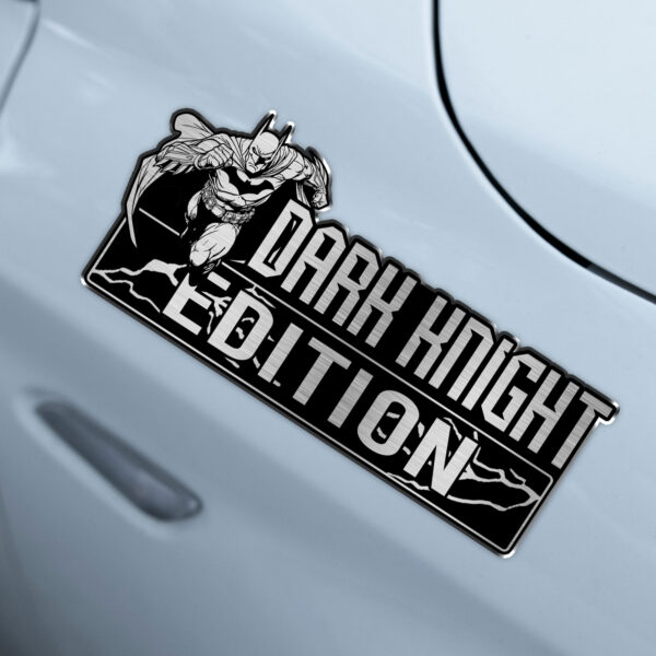 Dark Knight Edition 3D Inlayed Car Name Badge - Image 2