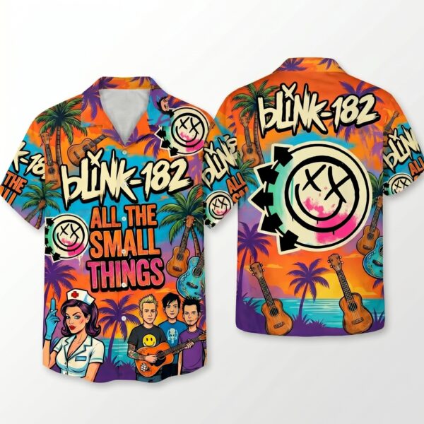 Blink-182 Hawaiian Shirt -THK127634