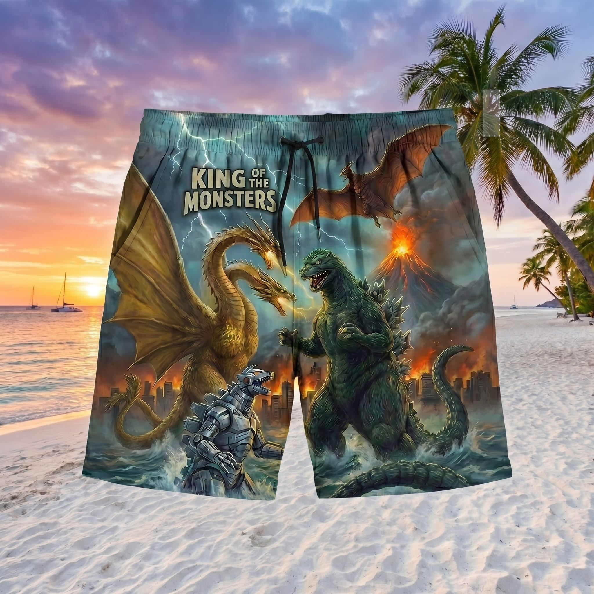 Godzilla Hawaiian Shirt - THK127147 - Image 3