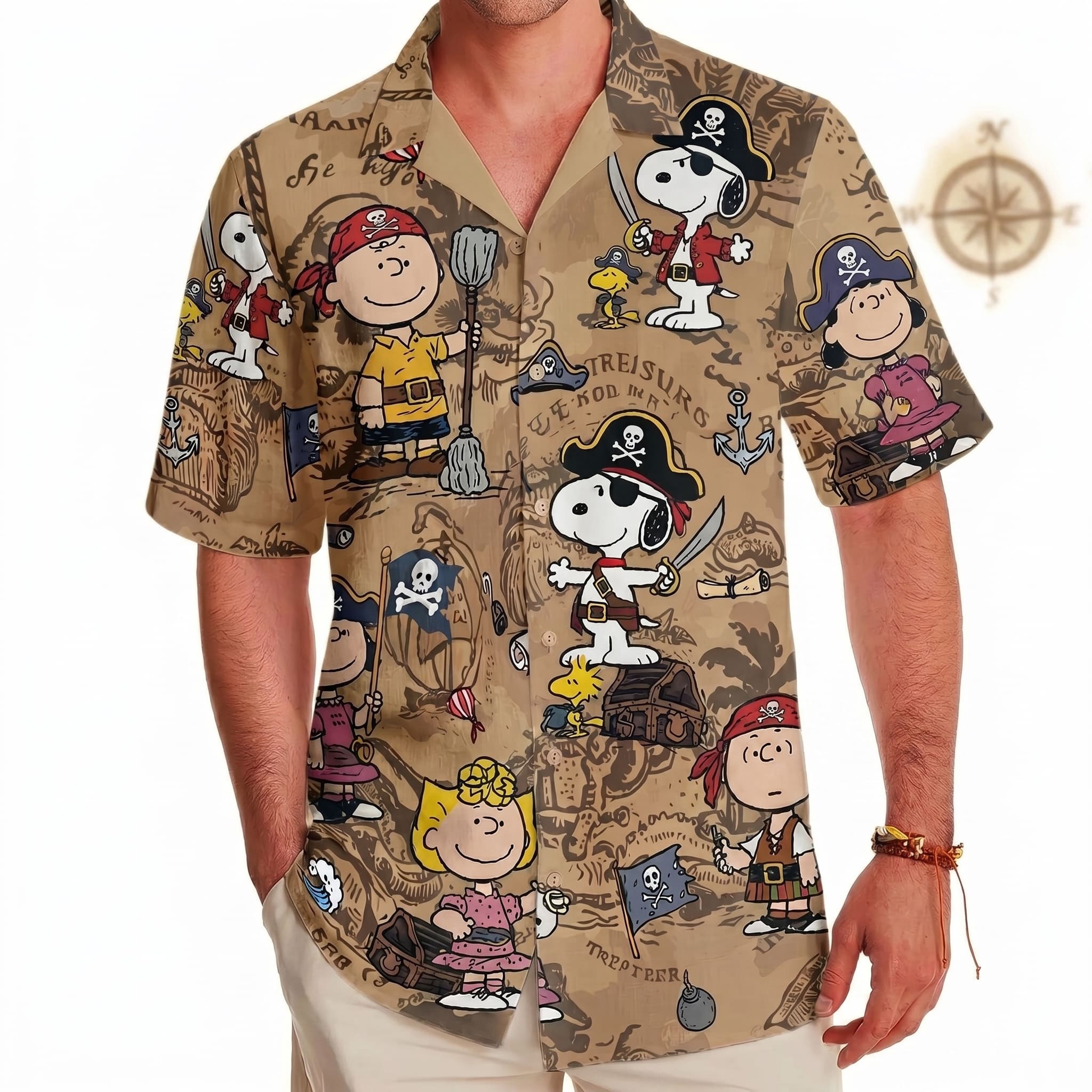 Snoopy Hawaiian Shirt - THK128040 - Image 2