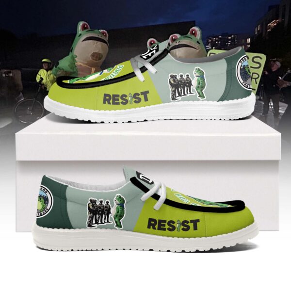 Portland Frog Resist Hey Dude Shoes - Image 5