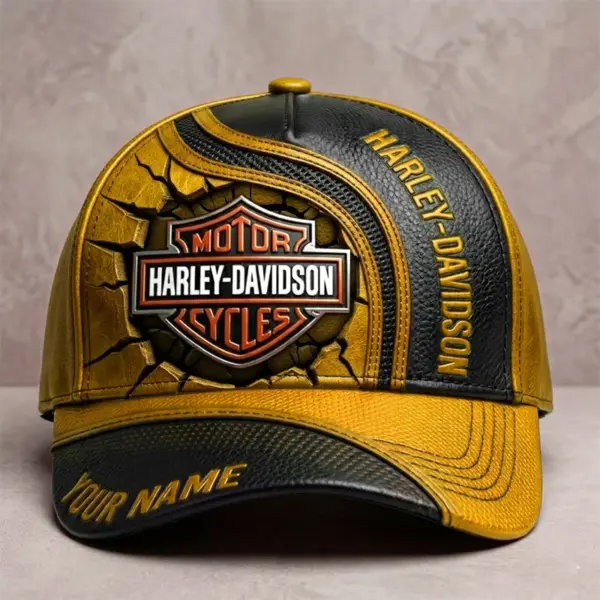 Alternative view of Personalized Harley-Davidson Classic Cap -THK126552