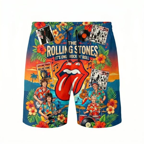 Alternative view of The Rolling Stones Hawaiian Shirt - THK128134