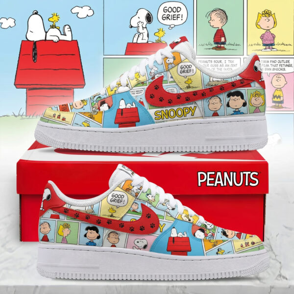 Snoopy Air Low-Top Sneakers Shoes
