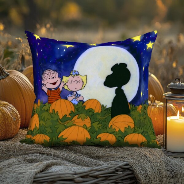 The Great Pumpkin Charlie Brown Pillow
