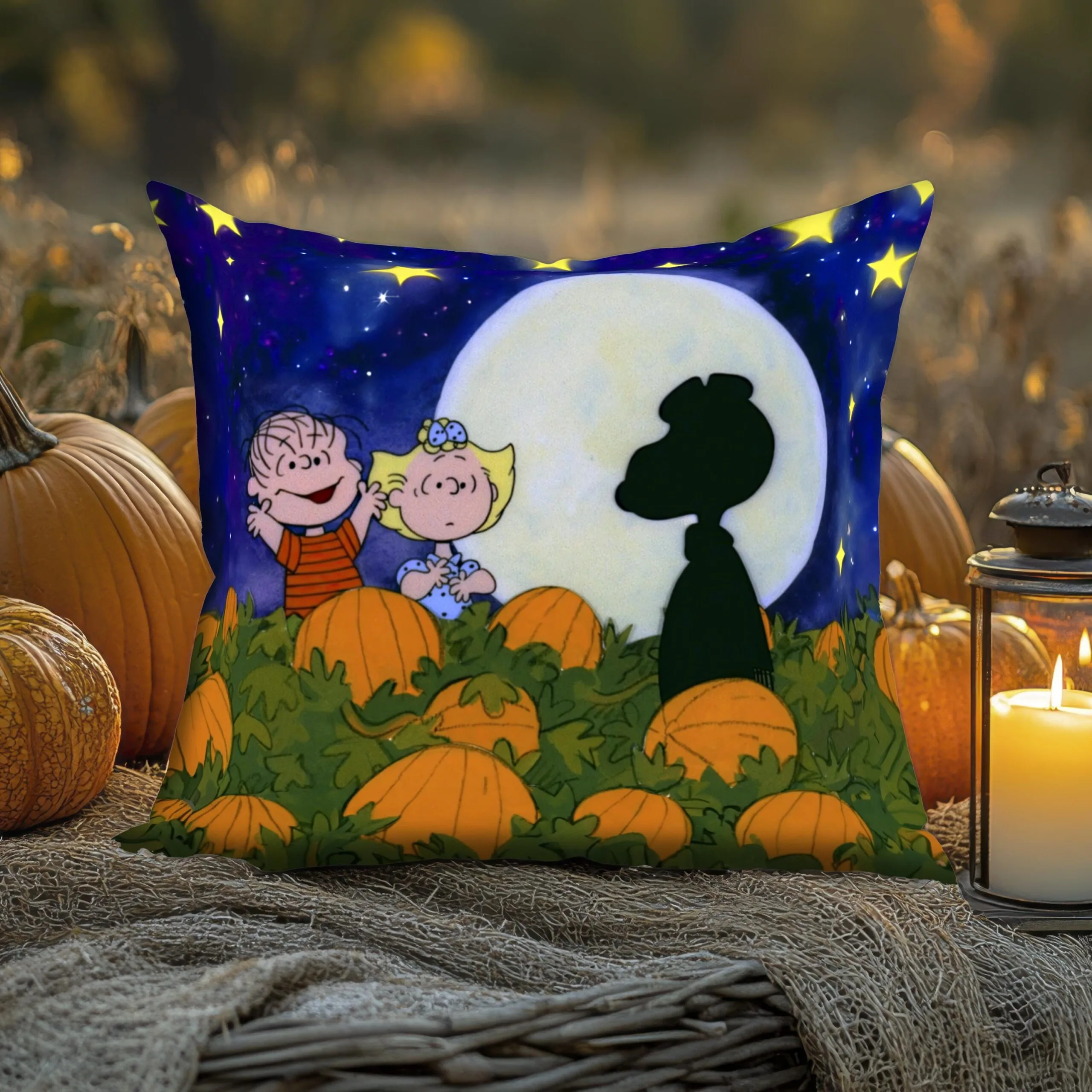 The Great Pumpkin Charlie Brown Pillow