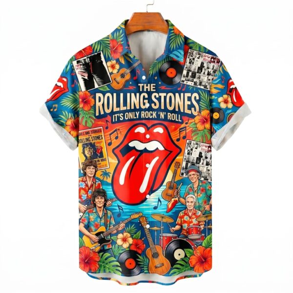 The Rolling Stones Hawaiian Shirt - THK128134