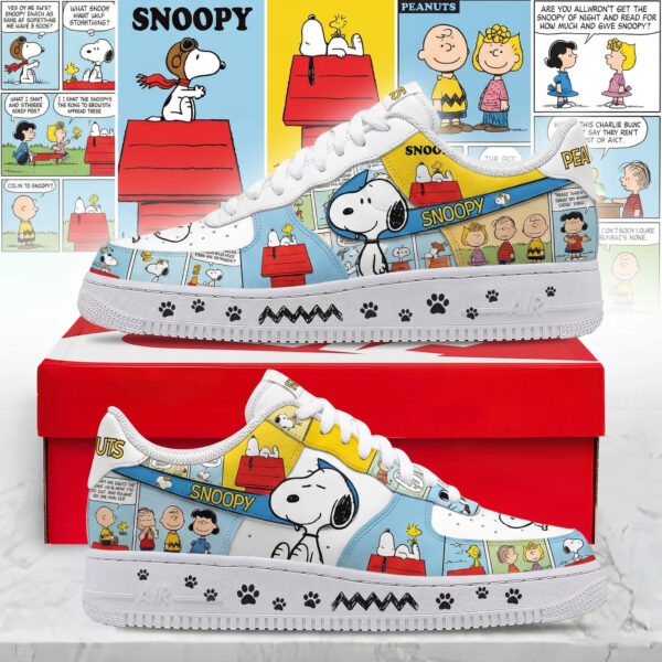 Snoopy Air Low-Top Sneakers Shoes -THK128225