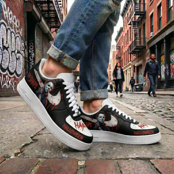Michael Myers Air Low-Top Sneakers Shoes -THK131681 - Image 3