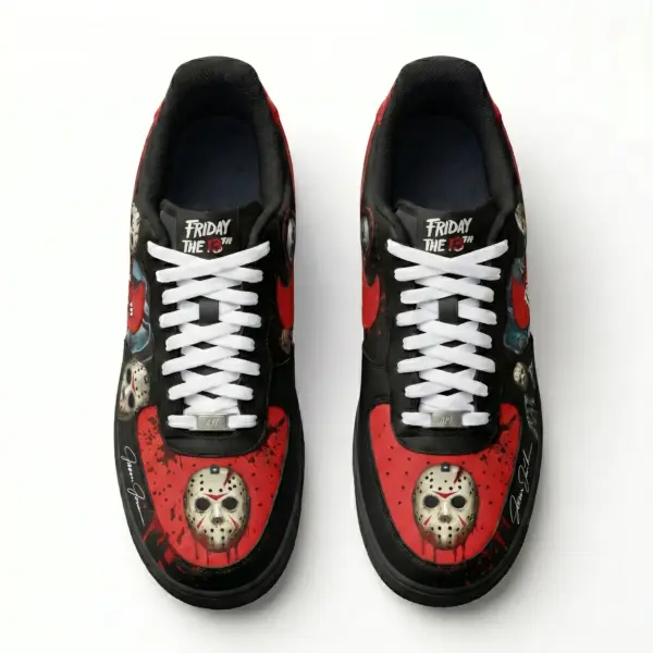 Alternative view of Jason Voorhees Air Low-Top Sneakers Shoes