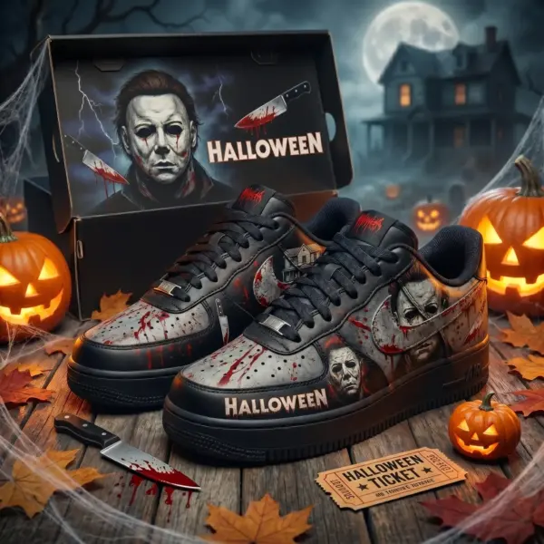 Michael Myers Air Low-Top Sneakers Shoes -THK131665 - Image 3