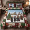 Harry Potter Christmas Quilt Bedding Set
