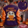 Personalized Snoopy Halloween Varsity Quilted Jacket-THK135765