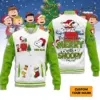 Personalized Snoopy Christmas Quilted Varsity Jacket-THK135772