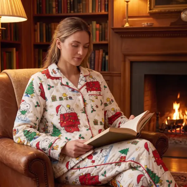 Snoopy Pajama Set-THK135803 - Image 3